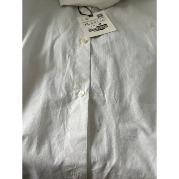 Embroidered Insect White Women's Top - Picture 8 of 9